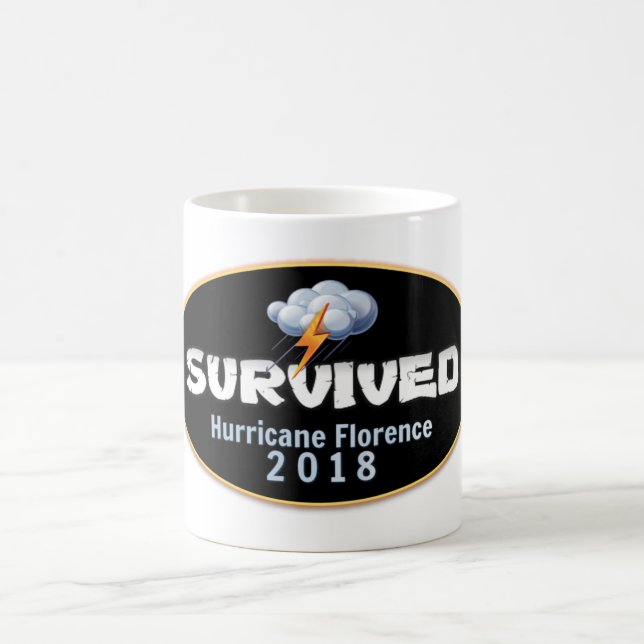 Mug Hurricane survécu Florence (Centre)