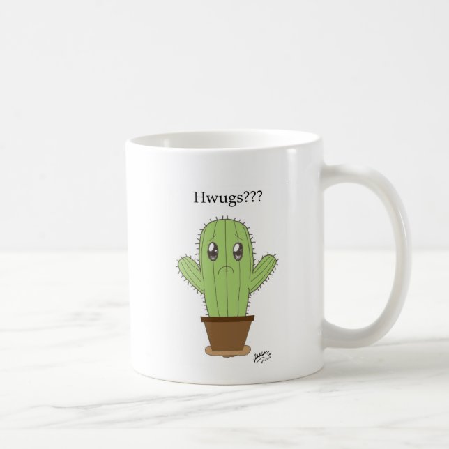 Mug "Hwugs ? ? ?" Cactus (Droite)