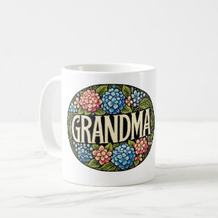 Mug Hydrangea Grand-mère