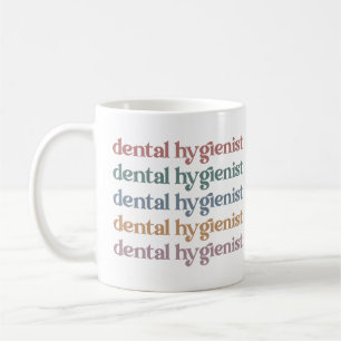 Mug Hygiéniste dentaire rétro RDH Dentist Dentist Ca