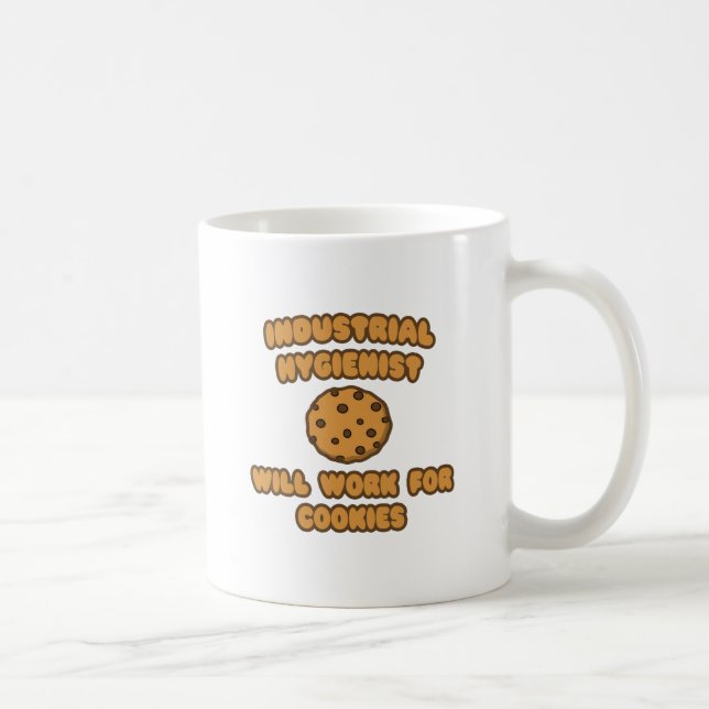 Mug Hygiéniste industriel .. Fonctionnera pour les coo (Droite)