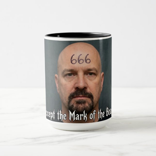Mug I Accept the Mark of the Beast (Centre)