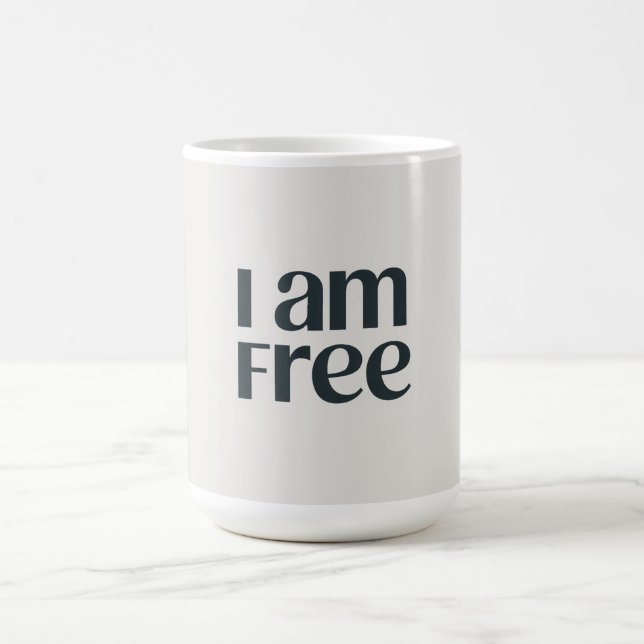 Mug I am free (Centre)