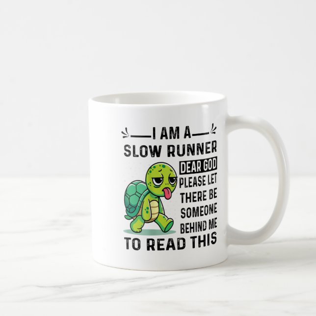 Mug I Am Runner Dear God Please Let There Be Someone F (Droite)