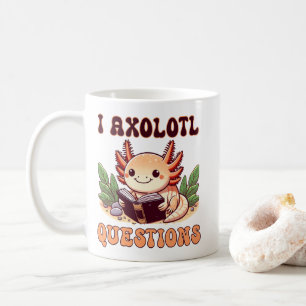 Mug I Axolotl Questions Adultes Enfants Garçons Filles