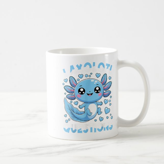 Mug I Axolotl Questions Chemise Enfants Axolotl Noël (Droite)