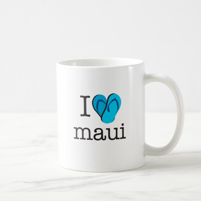 Mug I bascules électroniques de Maui de coeur (Droite)