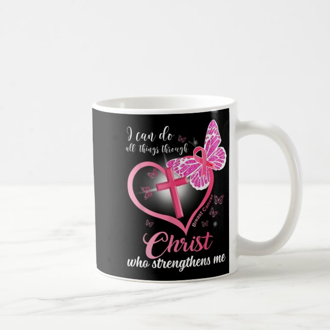 Mug I Can Do All Things Christ Who Strengthens Breast  (Droite)