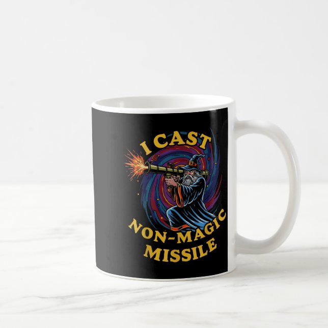 Mug I Cast Non-magic Missile Funny Wizard Parody Meme  (Droite)