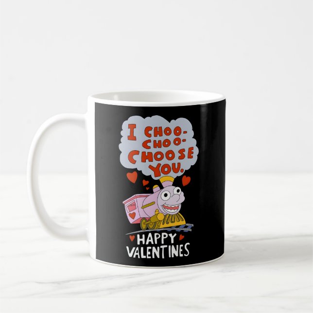 Mug I Choo Choo Choisissez Vous Train Love He Day (Gauche)