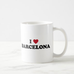 Mug I coeur Barcelone Espagne