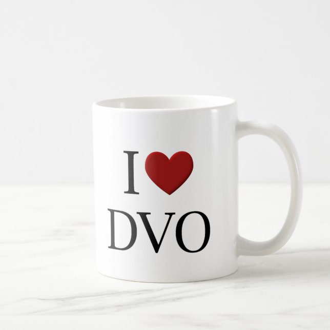 Mug I coeur DVO (Droite)