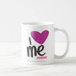 Mug I coeur je pourpre