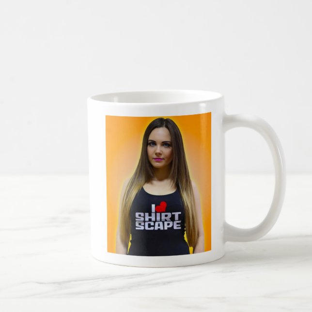 Mug I coeur Shirtscape (Droite)