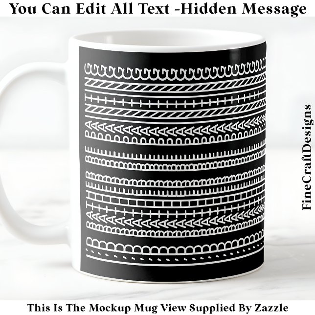 Mug I’d Rather Be Painting Hidden Message 088W Novelty (Créateur téléchargé)