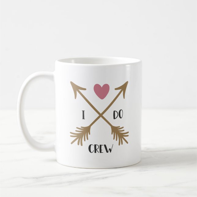Mug I DO CREW Mariage Proposition (Gauche)