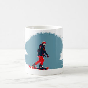 Mug I Dream of Snowboard - Snowboarder