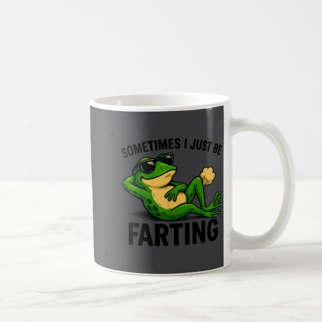 Mug I Farting Frog Sometimes Just Dreams (Droite)