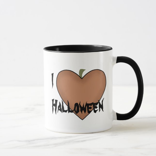 Mug I Heart (Amour) Halloween (Droite)
