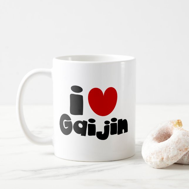 Mug i heart Gaijin (Avec donut)