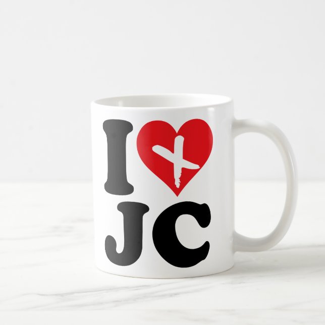 Mug I Heart JC (Droite)