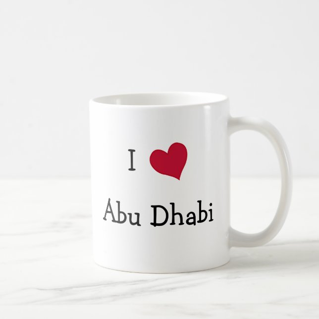 Mug I Love Abu Dhabi (Droite)