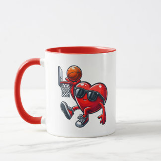 Mug I Love Basketball Valentines Day Valentine Sports