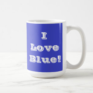 Mug I Love Blue