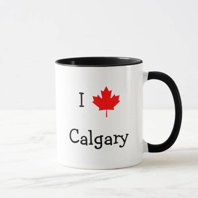 Mug I Love Calgary (Droite)