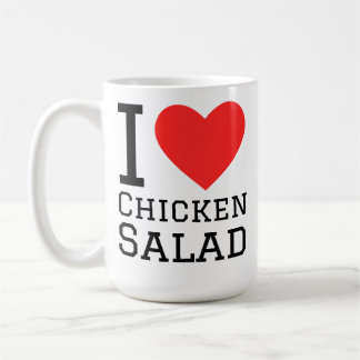 Mug I love chicken salad