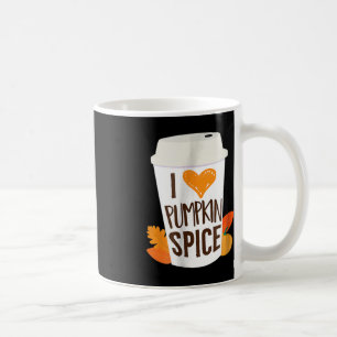 Mug I Love Citrouille Spice Coffee Automne automne sai