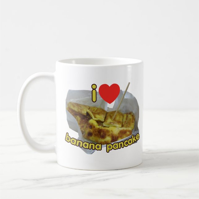 Mug I Love (Coeur) Banana Pancake ... Thai Street Food (Gauche)