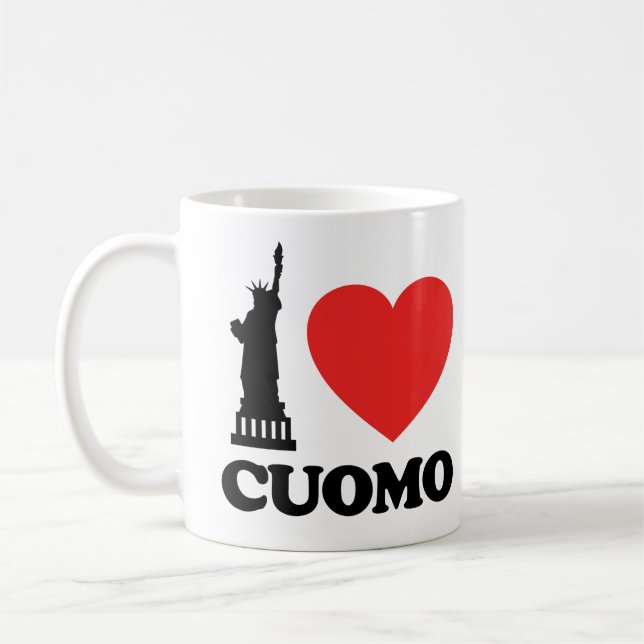 Mug I Love Cuomo | Statue de la Liberté (Gauche)
