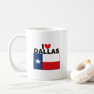 Mug I Love Dallas, TX