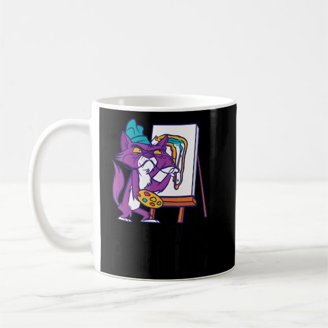 Mug I Love Diamond Peinture Peintre Artiste Brush Artw (Gauche)