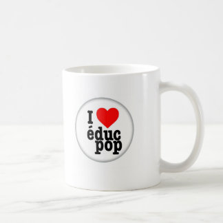 Mug I love educ pop
