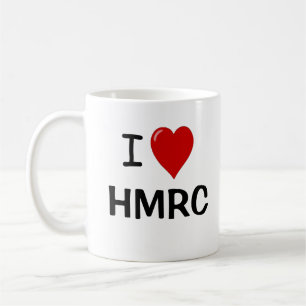 Mug I Love HMRC - L'impôt c'est ma vie - Citation d'im