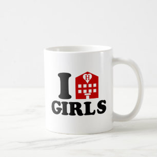 Mug I Love Hotel Girls