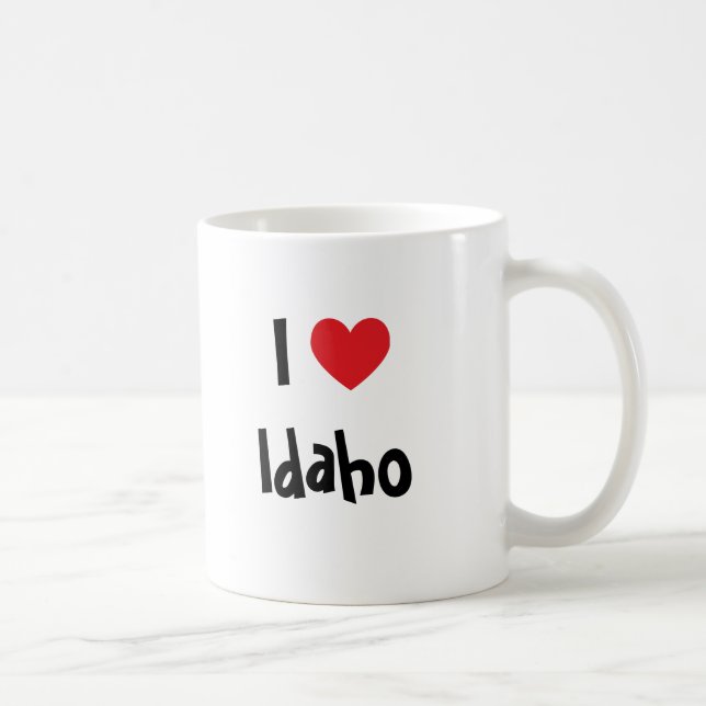 Mug I Love Idaho (Droite)