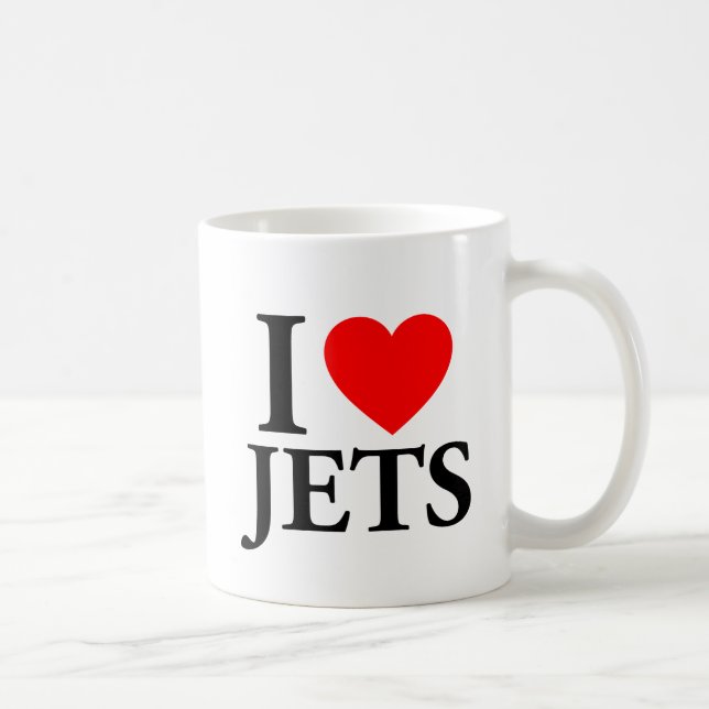 Mug I Love Jets (Droite)