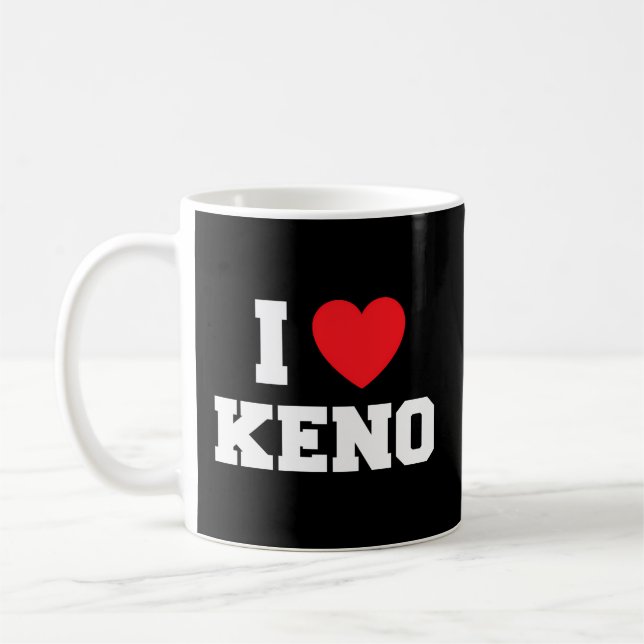 Mug I Love Keno (Gauche)