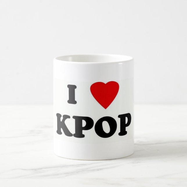 mug i love kpop (Center)