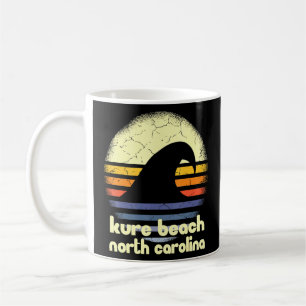 Mug I Love Kure Beach North Carolina Ocean Wave Nc