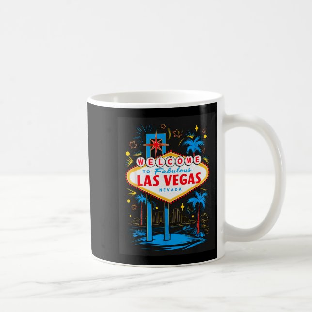Mug I Love Las Vegas Nevada City Vegas Souvenir Las Ve (Droite)