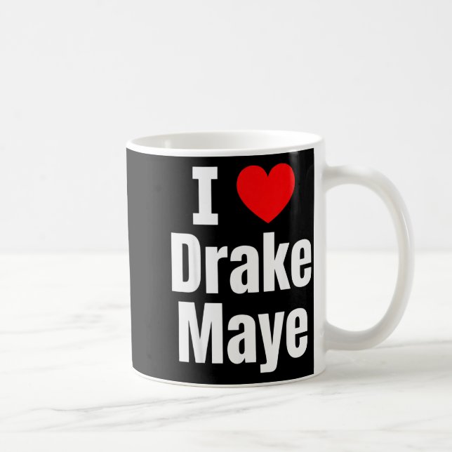 Mug I Love Maye Football Fan  (Droite)