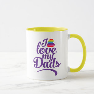 Mug I Love My Dads - Fierté de la Fête des pères LG