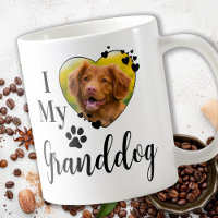 I Love My Granddog Personalized Grand-pa Pet Photo