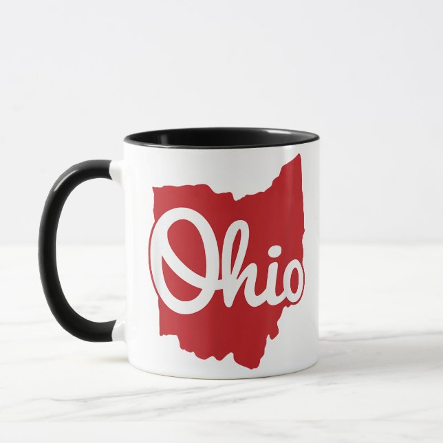 Mug I love My Ohio Home Script Ohio (Gauche)