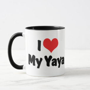 Mug I love My Yaya
