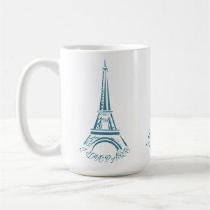 Mug I Love Paris   Tour Eiffel